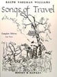 The Songs of Travel Vocal Solo & Collections sheet music cover